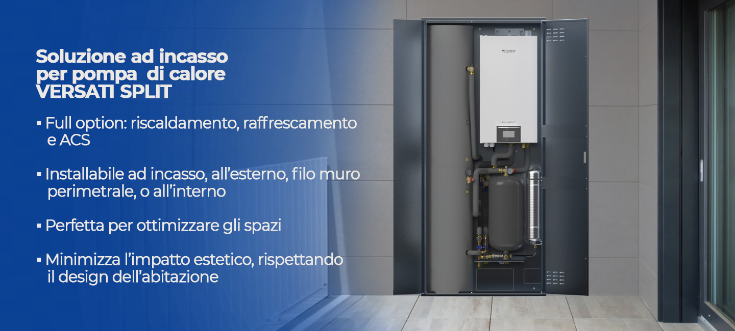 Installazione incasso Pompe di Calore